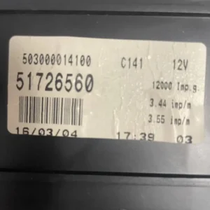 Quadro Strumenti Lancia Lybra 1.9 JTD (99-06) – 51726560
