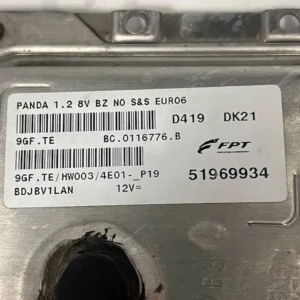 51969934-2 Centralina Motore Fiat Panda 1.2 8V (2012 >) – 51969934