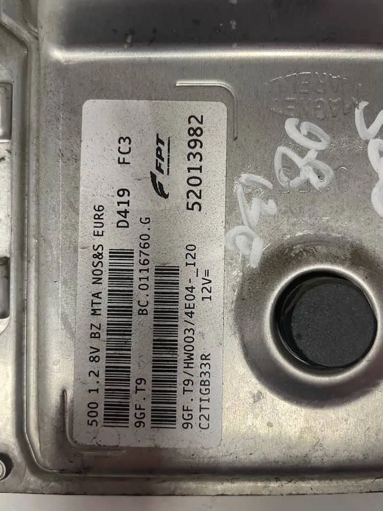 Centralina Motore Fiat 500 1.2 Benzina (07-18) – 52013982