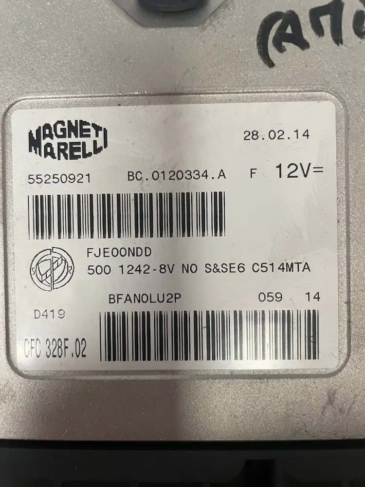 Centralina Cambio Automatico Fiat 500 1.2 8V (07-21) – 55250921