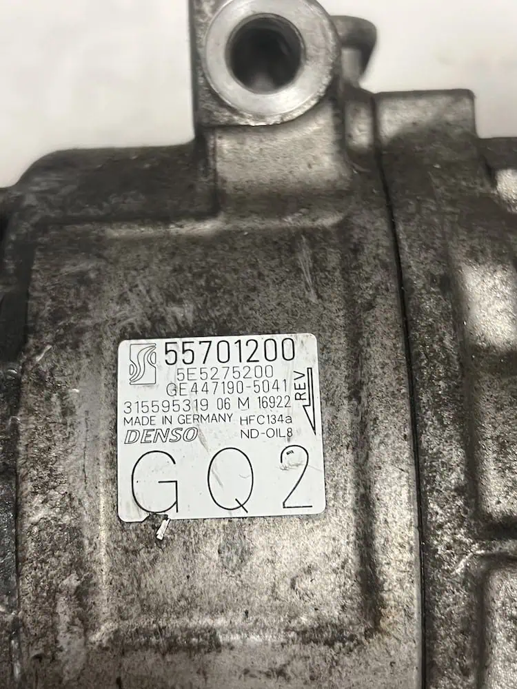 55701200-2 Compressore Aria Condizionata Opel Corsa D 1.2 Benzina (59kw) – 55701200