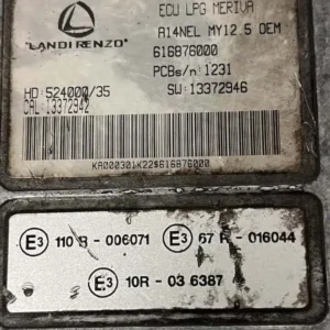 616876000-2 Centralina Motore Opel Meriva B 1.4 Benzina /GPL (2010 >) – 616876000