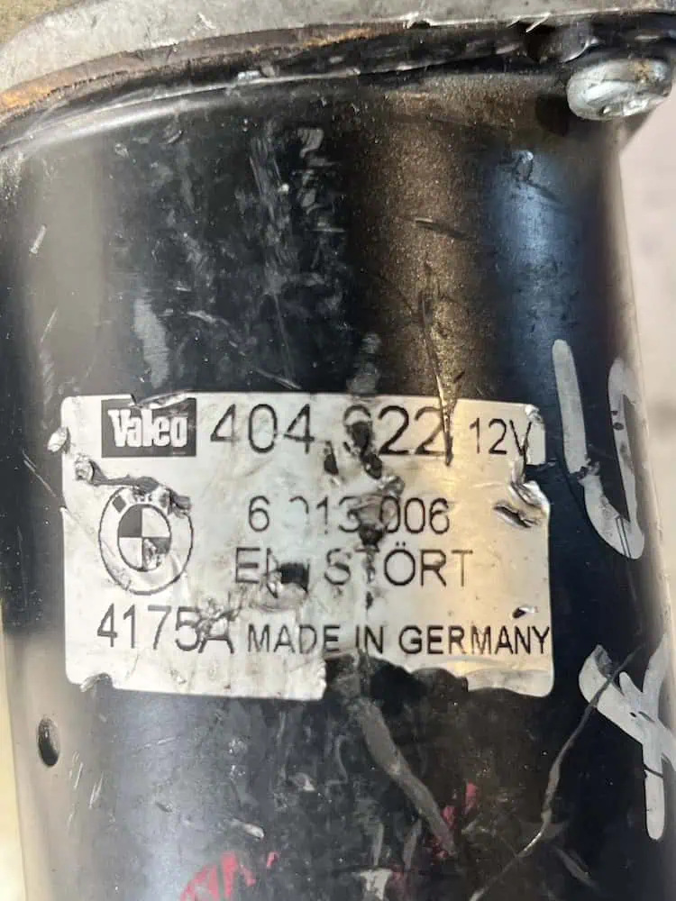 Motorino Tergicristallo Anteriore Bmw X5 3.0i (2000-2006) – 6913006