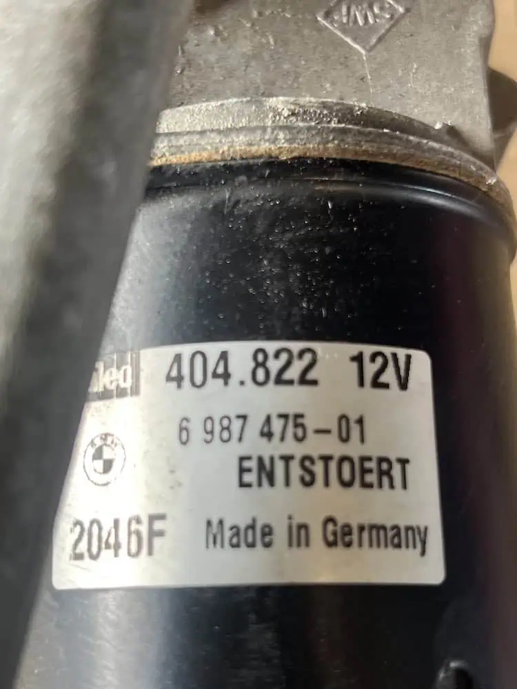 698747501-2 Motorino Tergicristallo Anteriore Bmw Serie 5 530d (05-07) – 698747501