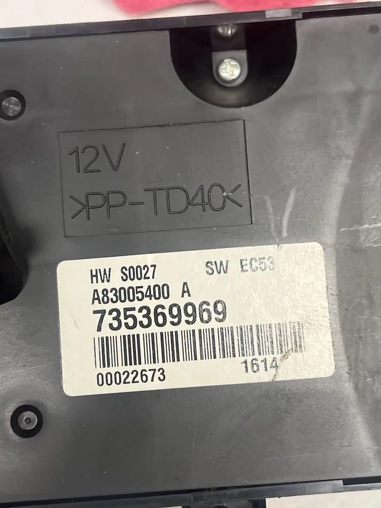 735369969-2 Comando Clima Lancia Ypsilon 1.3 MJT (03-13) – 735369969