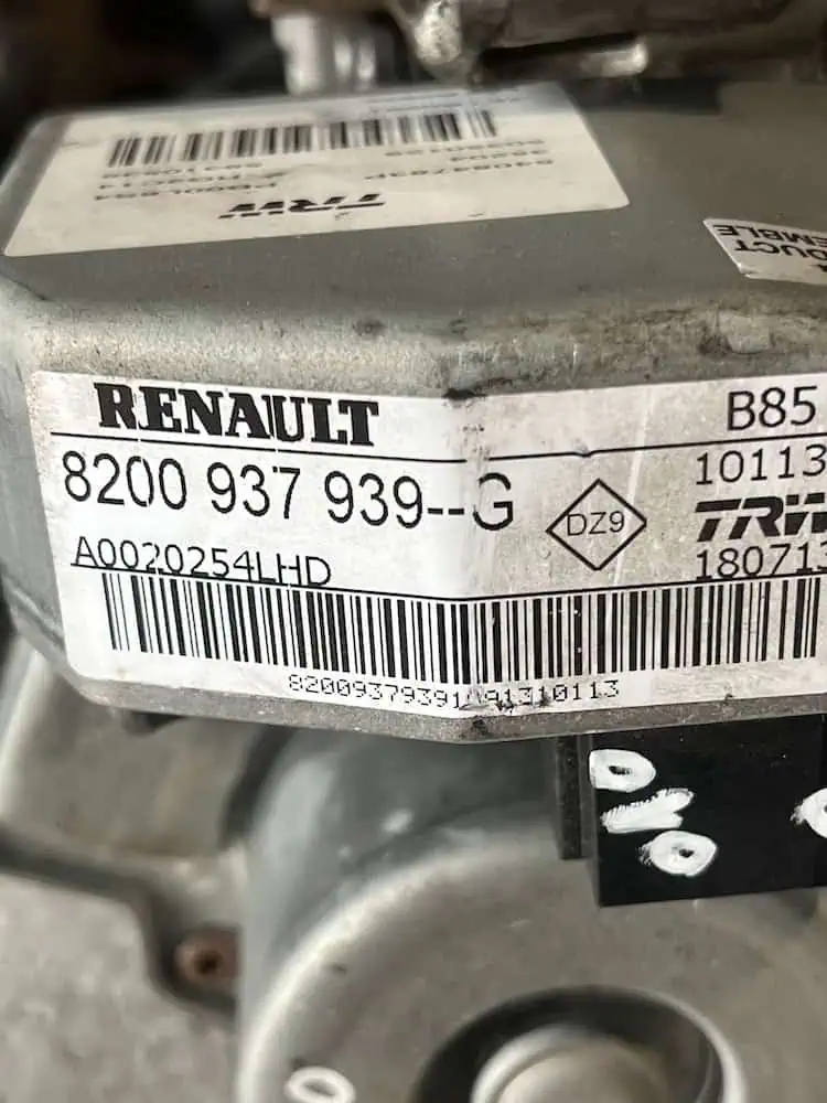 Piantone Sterzo Elettrico (EPS) Renault Clio 1.5 dCi (05-14) – 8200937939G