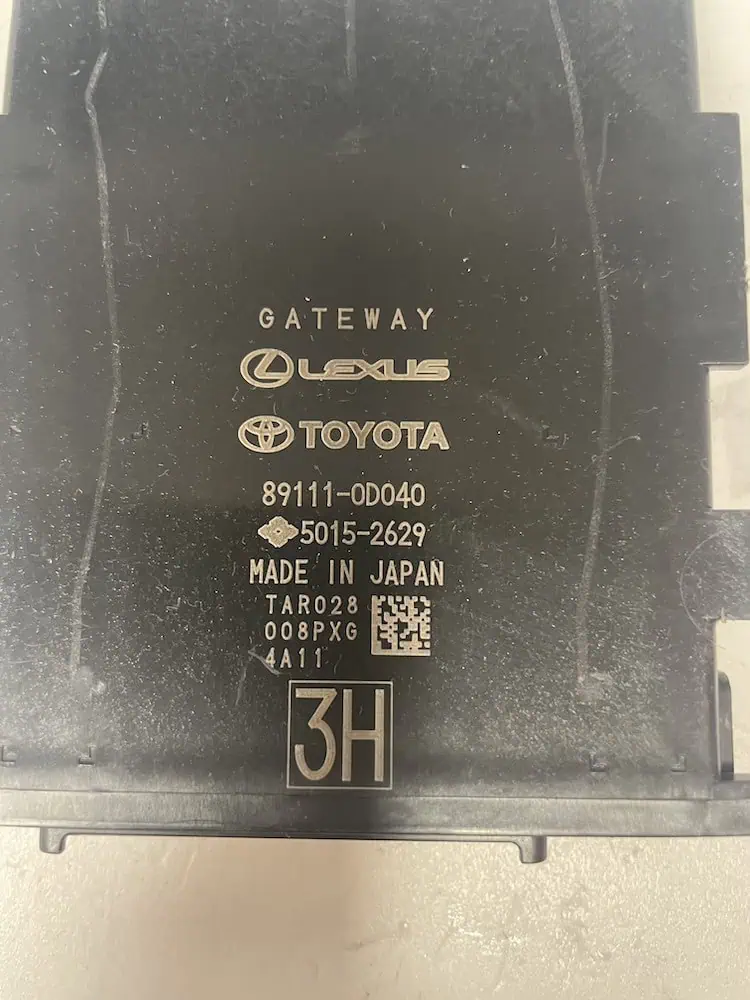 Centralina Gateway Toyota Yaris 1.5 Hybrid (2020 >) – 891110D040