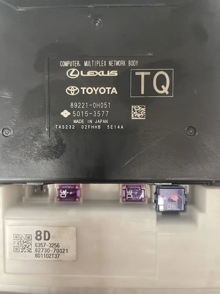 Centralina Body Computer Toyota Aygo X 1.0 VVT-i (2022 >) – 892210H051