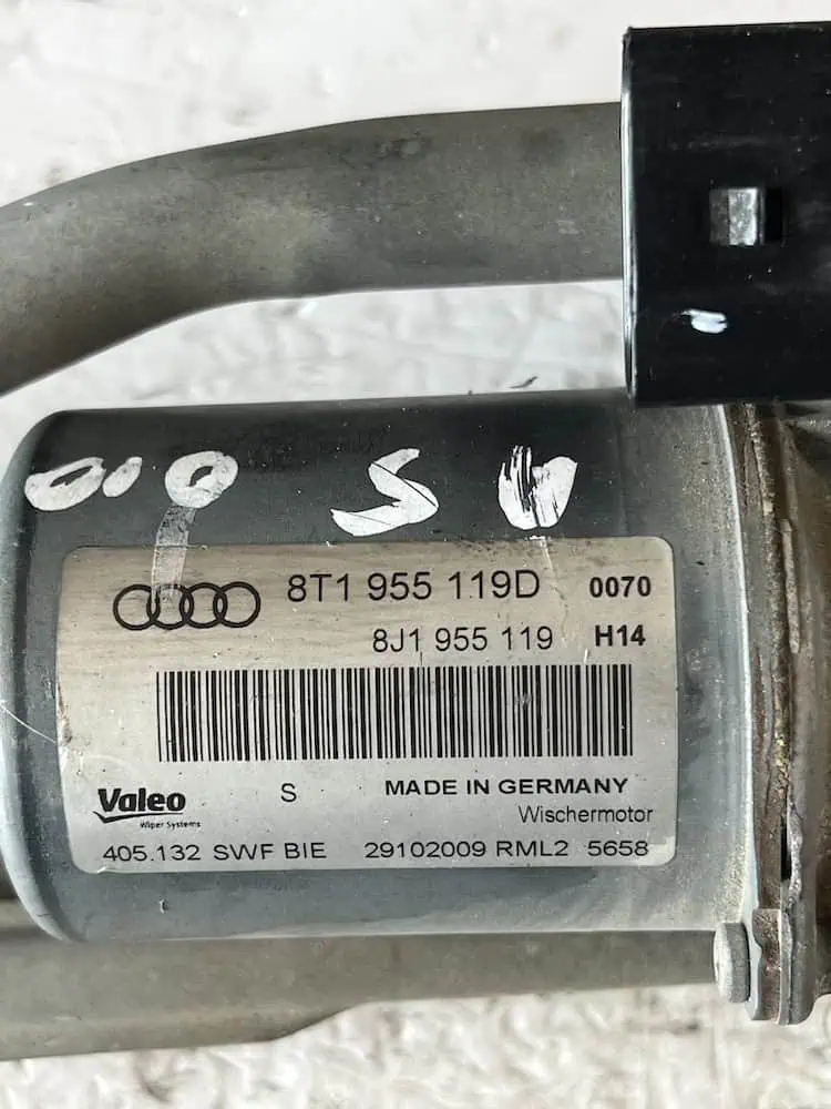 8T1955119D-2 Motorino Tergicristallo Anteriore Audi A5 3.0 TDI quattro (180kw) – 8T1955119D