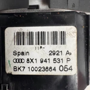 Interruttore Luci Audi A1 1.2 TFSI (63kw) – 8X1941531P