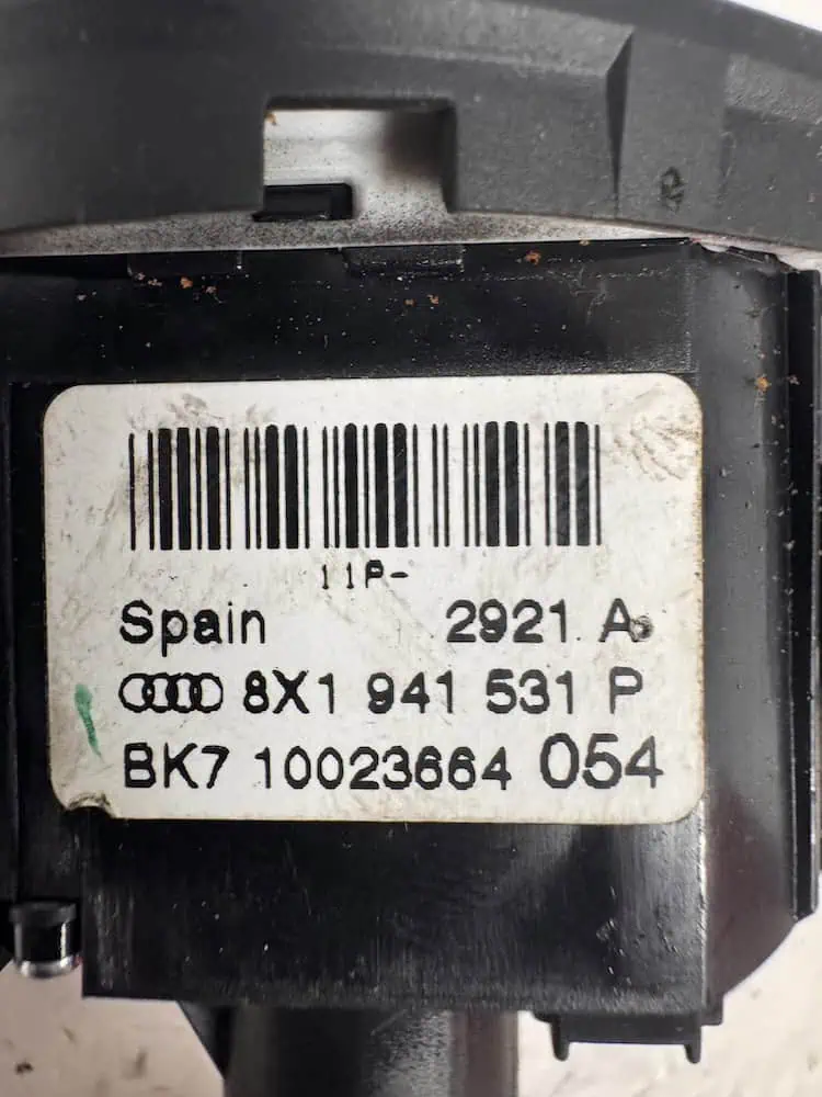 Interruttore Luci Audi A1 1.2 TFSI (63kw) – 8X1941531P