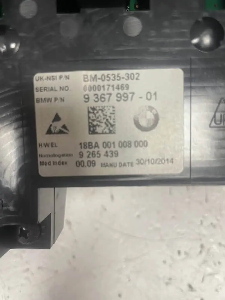 Quadro Strumenti Mini Cooper 1.5 Diesel (2013 >) – 936799701