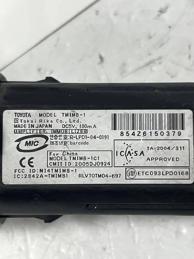 Pulsante Start&Stop Toyota Verso 2.0 D-4D (93kw) – ETC093LPD0168
