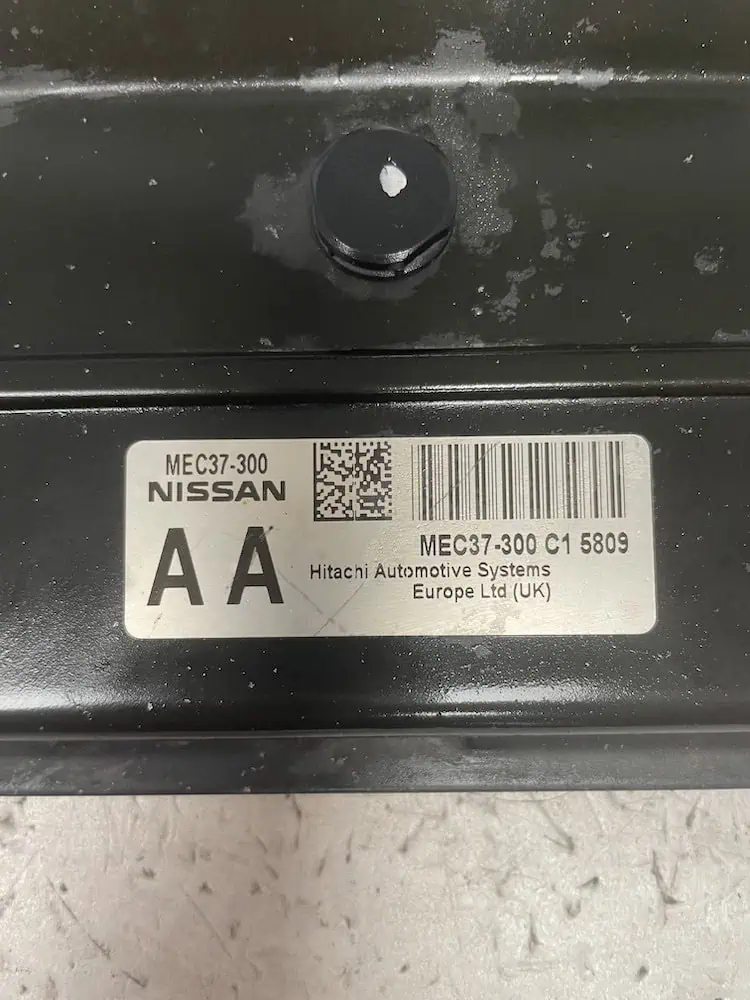 Centralina Motore Nissan Micra 1.2 Benzina (2002-2010) – MEC37300