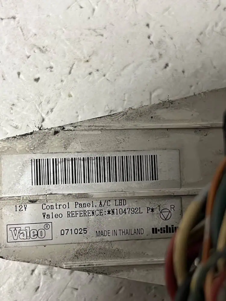 Comando Clima Nissan Micra 1.2 16V (03-10) – N104792L