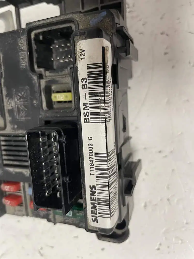 Centralina Body Computer Citroen C3 Plural 1.4 Benzina (03-10) – T118470003G