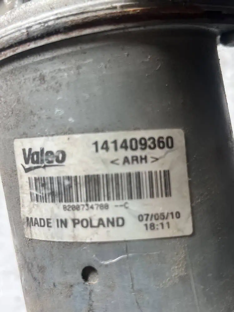 Motorino Tergicristallo Anteriore Opel Movano B 2.3 CDTi (10-09) – W00005453